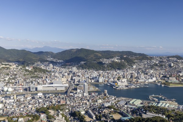 02-08  2022年稲佐山からの街並み