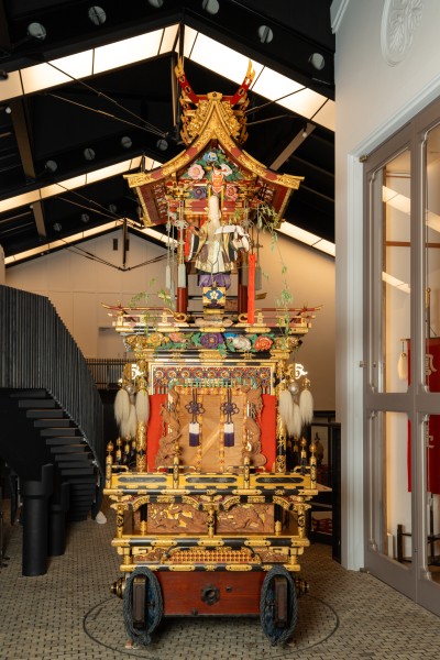 古川祭屋台_青龍台_正面　（木偶あり）