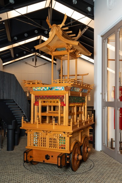 古川祭屋台_瑞鳳台_正面から左面側