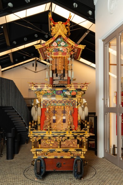 古川祭屋台_青龍台_正面（木偶なし）