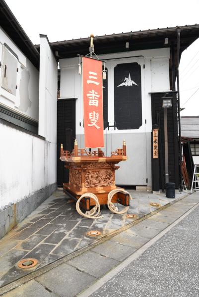 古川祭屋台_三番叟台_正面から右面側