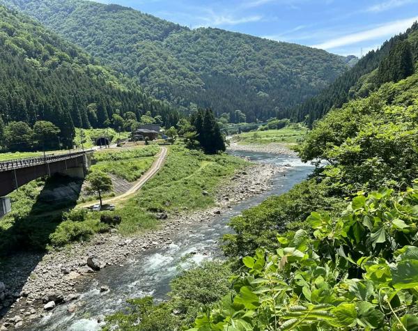 宮川の渓谷