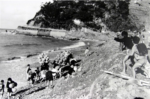 小浜埋立て起工式（S42年）