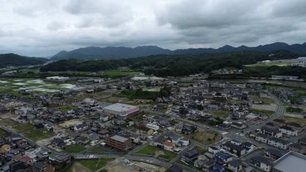 区画整理状況写真